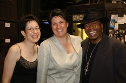 Photo: left to right Rose, Meichele and Ben Vereen